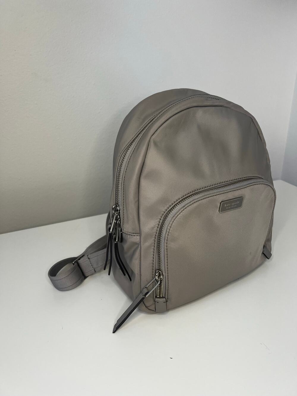 Kate spade Beige Tan Nylon backpack purse